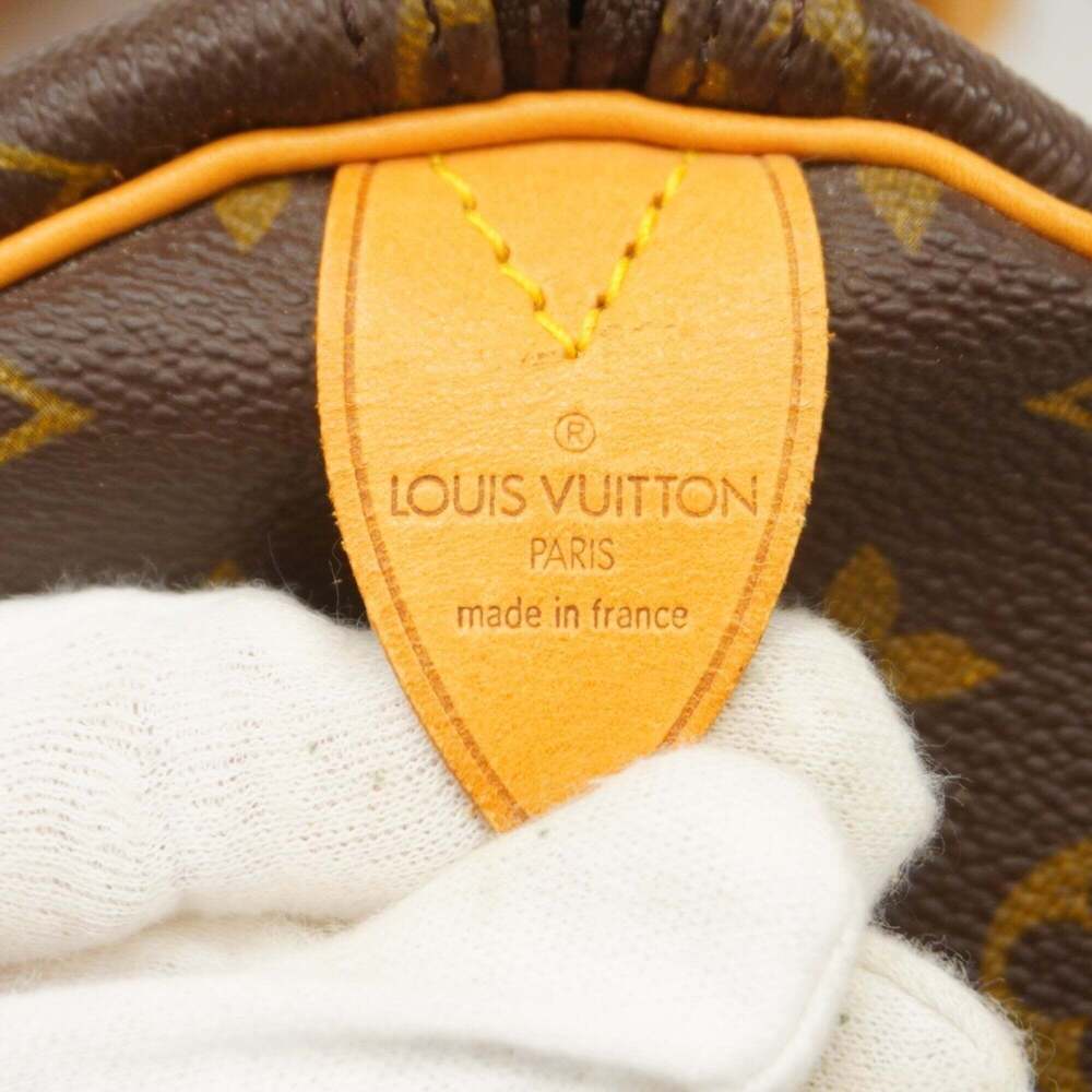 LOUIS VUITTON Brown Monogram Keepall 55 Boston Bag - Picture 5 of 13